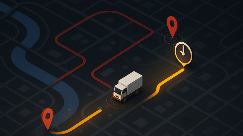 Optimized routes with reliable ETAs